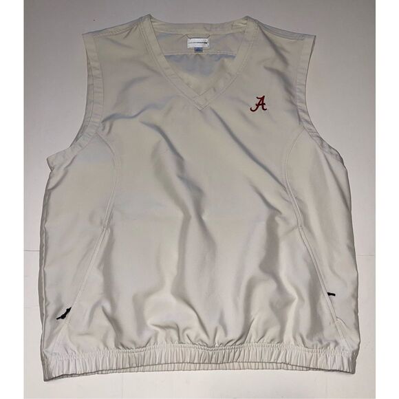 University of Alabama CUTTER & BUCK Golf Vest Pullover Mens Size  Large - Picture 1 of 7